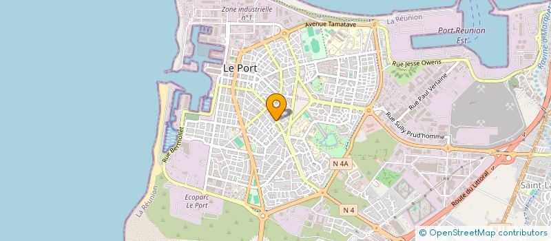 localisation de l'entreprise SCI LES ACAJOUS à LE PORT