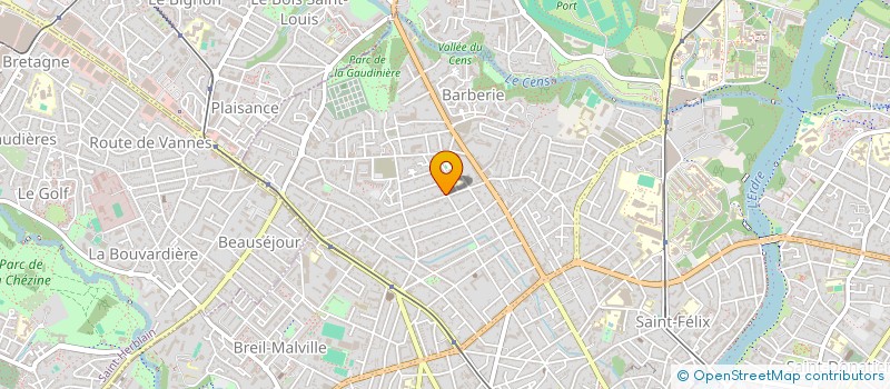localisation de l'entreprise SCI LES ACCACIAS à NANTES
