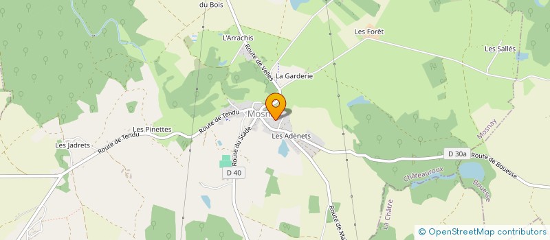 localisation de l'entreprise SCI LES ADENETS à MOSNAY