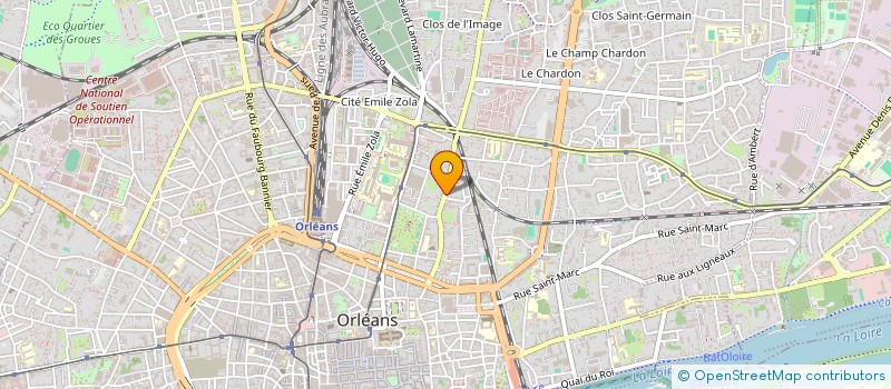 localisation de l'entreprise SCI LES ADRETS à ORLEANS