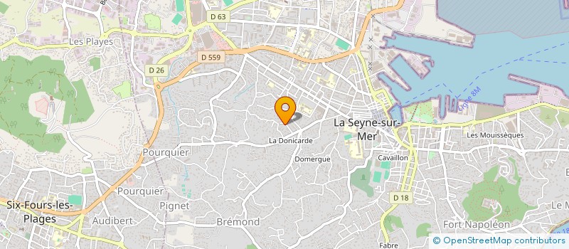 localisation de l'entreprise SCI LES ADRETS à LA SEYNE-SUR-MER