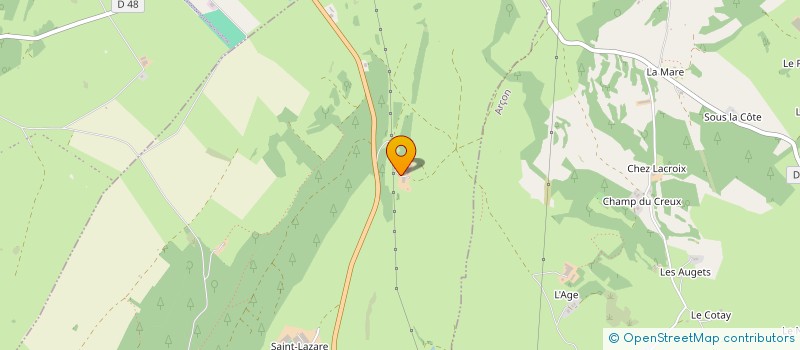 localisation de l'entreprise SCI LES AGASTACHES  VUILLECIN