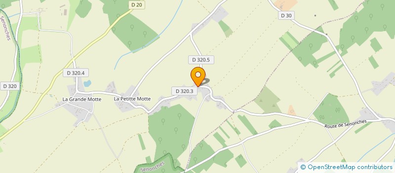 localisation de l'entreprise SCI LES AGNELLES à LE MESNIL-THOMAS