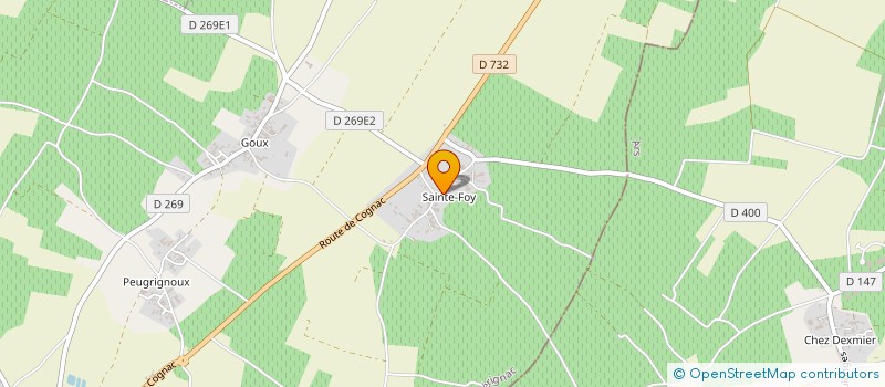 localisation de l'entreprise SCI LES AGRIERES à PERIGNAC