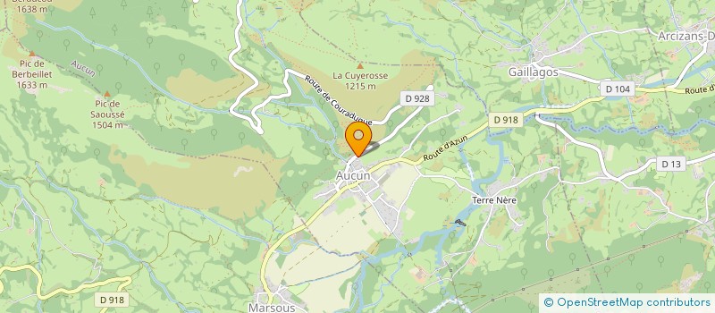 localisation de l'entreprise SCI LES AGUSES  AUCUN