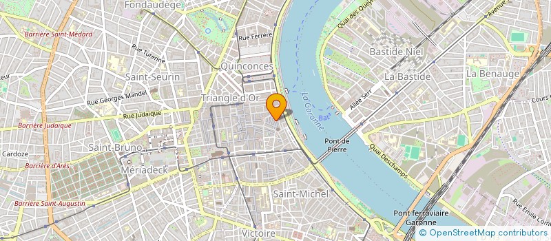 localisation de l'entreprise SCI LES AIGLES à BORDEAUX