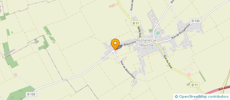 localisation de l'entreprise SCI LES AIGUILLES DE PORT COTON à ASCHERES-LE-MARCHE