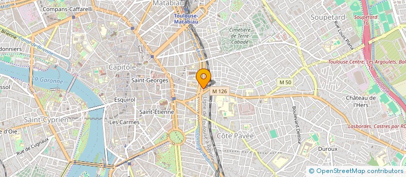localisation de l'entreprise SCI LES AILES à TOULOUSE