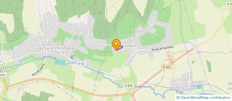 localisation de l'entreprise SCI LES AILES DU GRAND COURONNE  EULMONT