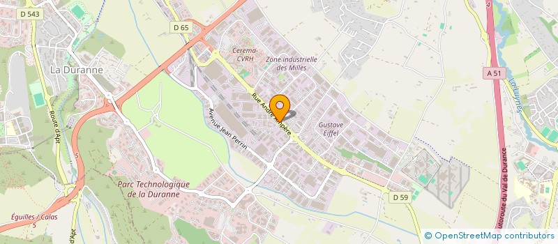 localisation de l'entreprise SCI LES AILETTES à AIX-EN-PROVENCE