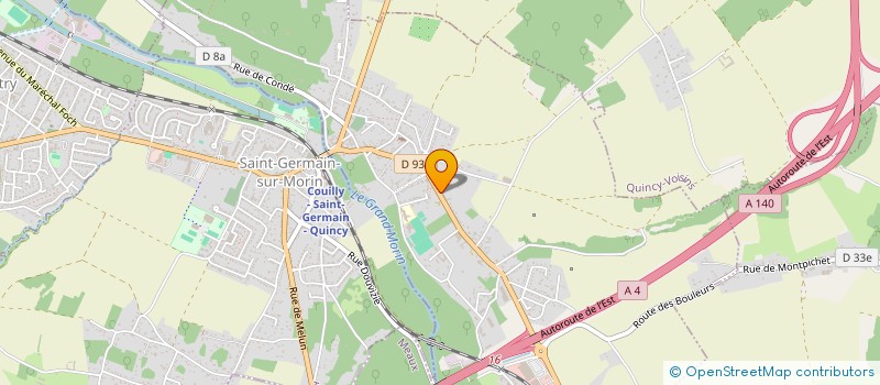 localisation de l'entreprise SCI LES AIRELLES à COUILLY-PONT-AUX-DAMES