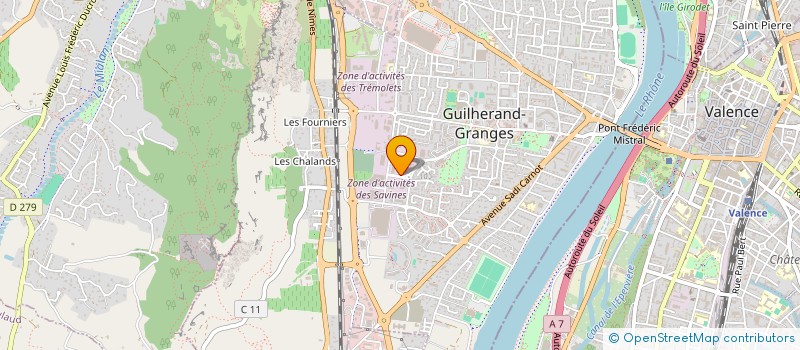 localisation de l'entreprise SCI LES AIRELLES à GUILHERAND-GRANGES