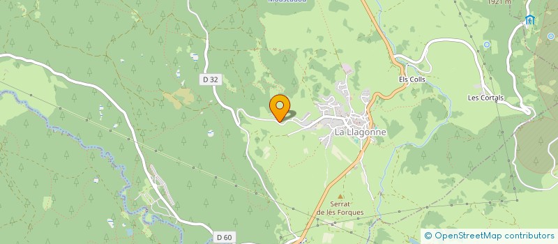 localisation de l'entreprise SCI LES AIRELLES  LA LLAGONNE