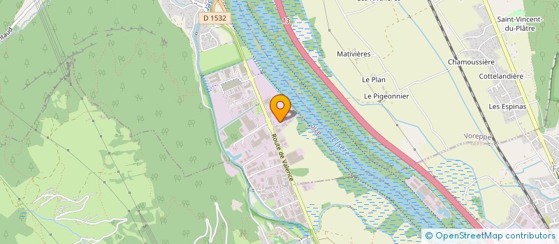 localisation de l'entreprise SCI LES AIRELLES  VEUREY-VOROIZE