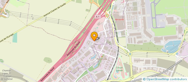 localisation de l'entreprise SCI LES AIRELLES  ROISSY-EN-FRANCE