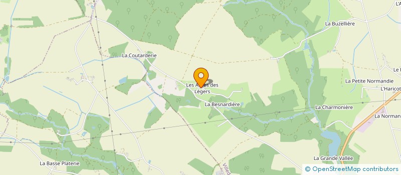 localisation de l'entreprise SCI LES AITRES  VILLEDOMER