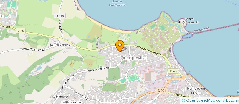 localisation de l'entreprise SCI LES AJONCS à CHERBOURG-EN-COTENTIN