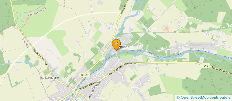 localisation de l'entreprise SCI LES AJONCS à FAY-AUX-LOGES