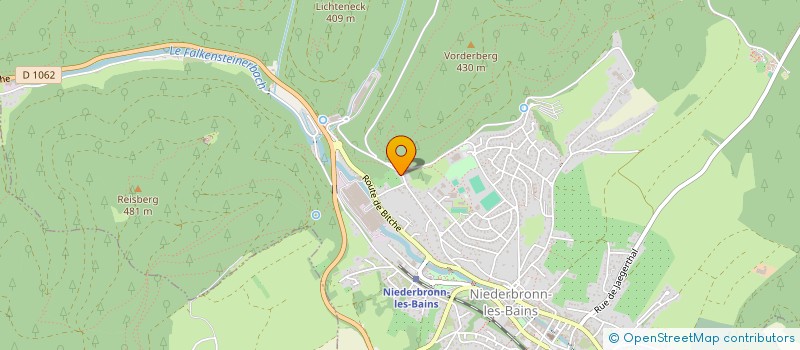 localisation de l'entreprise SCI LES AKCIAS  NIEDERBRONN-LES-BAINS