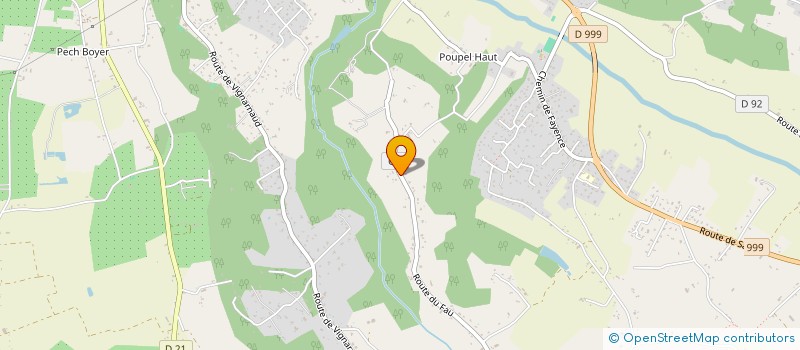 localisation de l'entreprise SCI LES AKENES  MONTAUBAN