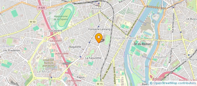 localisation de l'entreprise SCI LES AL à TOULOUSE