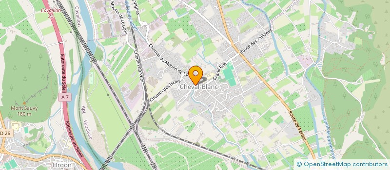 localisation de l'entreprise SCI LES ALBATROS  CHEVAL-BLANC