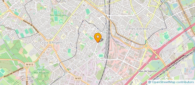localisation de l'entreprise SCI LES ALBYSIAS à MONTPELLIER