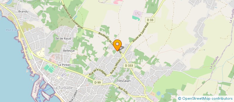 localisation de l'entreprise SCI LES ALDOBA  LA TURBALLE