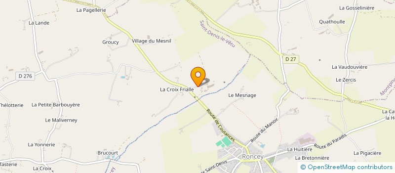 localisation de l'entreprise SCI LES ALGUES  QUETTREVILLE-SUR-SIENNE