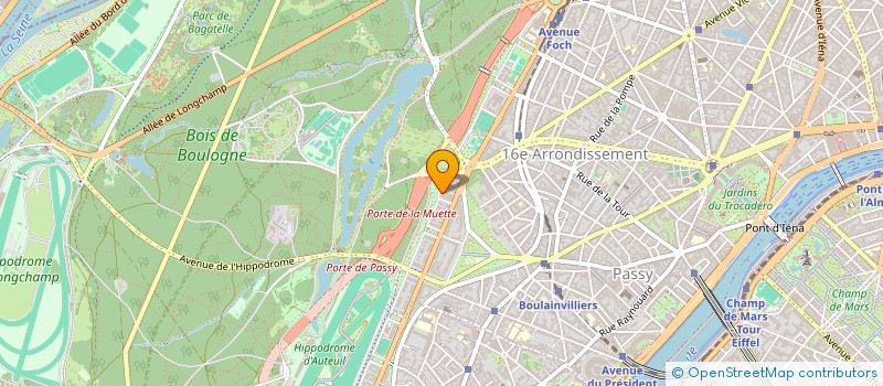 localisation de l'entreprise SCI LES ALIZEES  PARIS