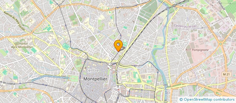 localisation de l'entreprise SCI LES ALIZEES à MONTPELLIER