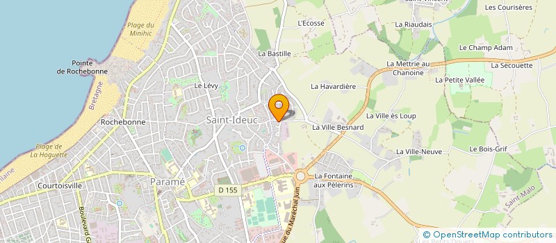 localisation de l'entreprise SCI LES ALIZES à SAINT-MALO