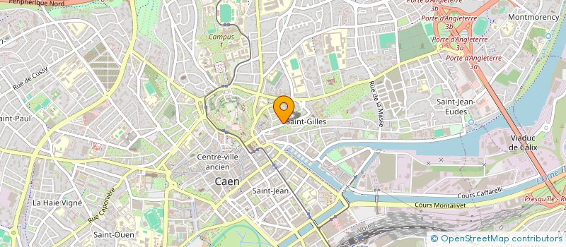 localisation de l'entreprise SCI LES ALIZES à CAEN