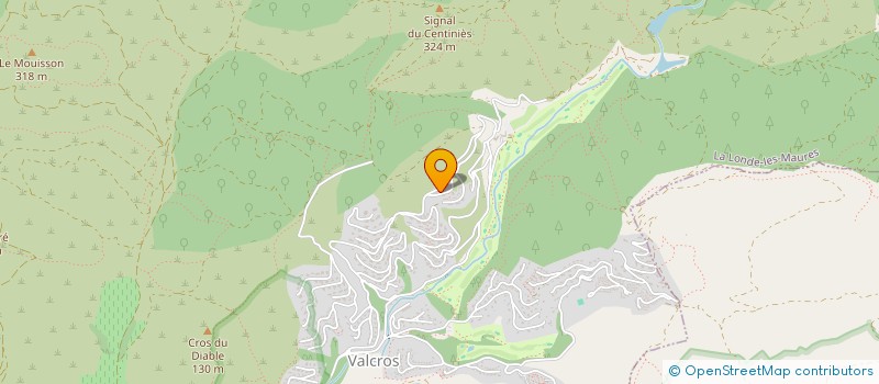 localisation de l'entreprise SCI LES ALIZES  LA LONDE-LES-MAURES