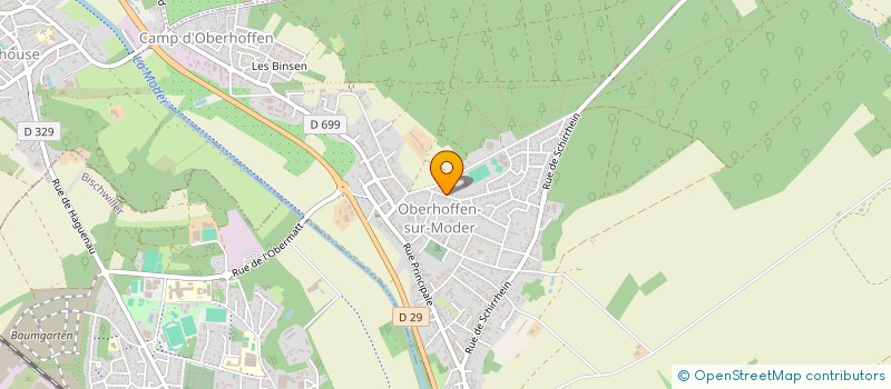 localisation de l'entreprise SCI LES ALIZES  GRIES