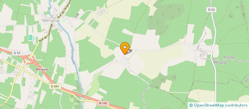 localisation de l'entreprise SCI LES ALIZES à MERIGNAC