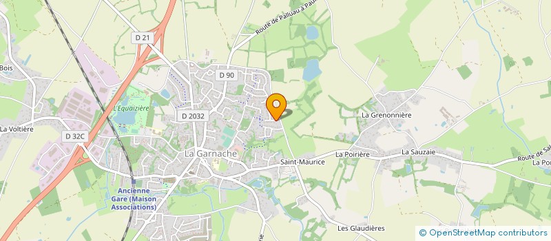 localisation de l'entreprise SCI LES ALIZES  LA GARNACHE