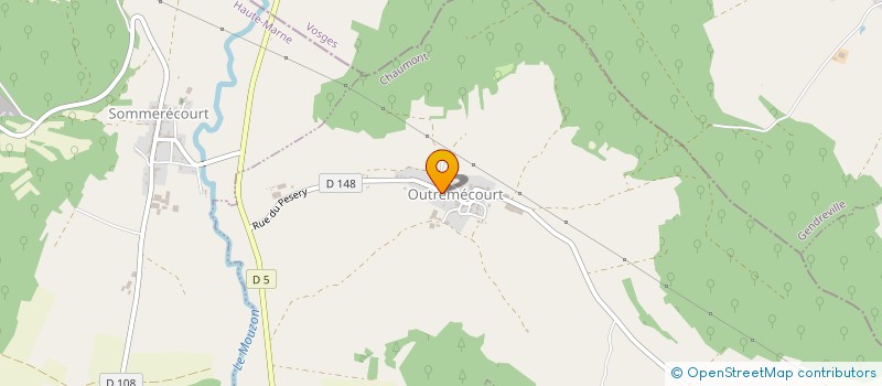 localisation de l'entreprise SCI LES ALLIOTS à OUTREMECOURT