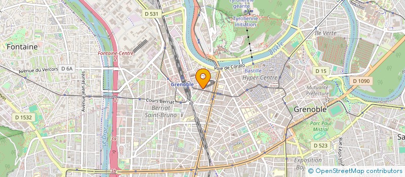 localisation de l'entreprise SCI LES ALLOBROGES  GRENOBLE