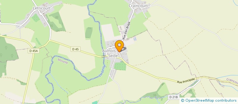 localisation de l'entreprise SCI LES ALLOIS  ALAINCOURT-LA-COTE