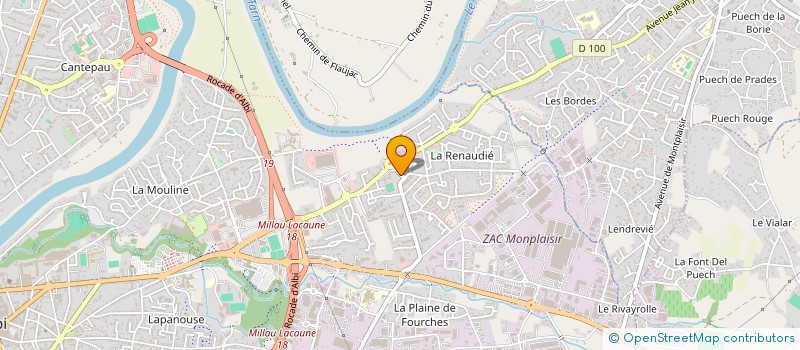 localisation de l'entreprise SCI LES ALMADIES à ALBI