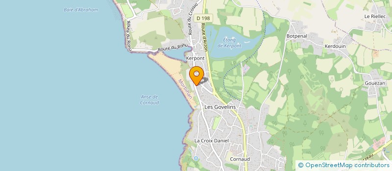 localisation de l'entreprise SCI LES ALOES  SAINT-GILDAS-DE-RHUYS