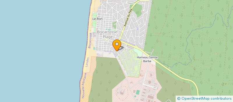 localisation de l'entreprise SCI LES ALOUETTES  BISCARROSSE