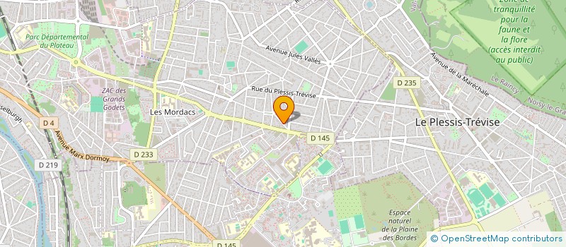 localisation de l'entreprise SCI LES ALOUETTES  CHAMPIGNY-SUR-MARNE