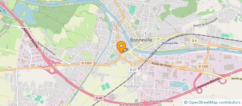 localisation de l'entreprise SCI LES ALPES  VIUZ-EN-SALLAZ