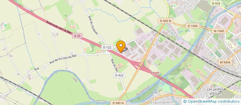 localisation de l'entreprise SCI LES ALPES DU SUD  NIEPPE