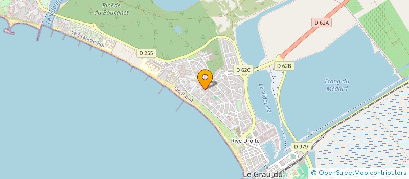 localisation de l'entreprise SCI LES ALPILLES  LE GRAU-DU-ROI