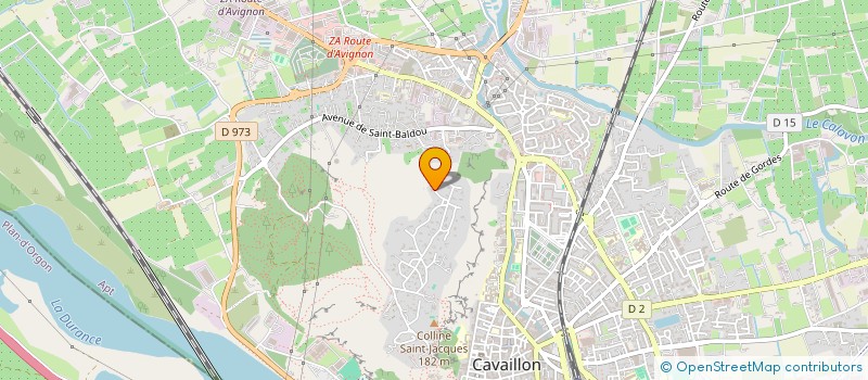 localisation de l'entreprise SCI LES ALPILLES  CAVAILLON