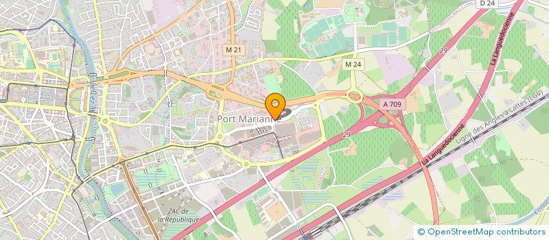 localisation de l'entreprise SCI LES ALPILLES à MONTPELLIER