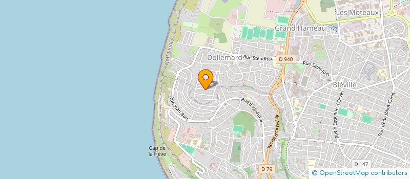 localisation de l'entreprise SCI LES ALYSES  LE HAVRE